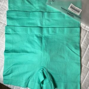 New UNDEROUTFIT PANTIES 3 PACK Everyday U BOYSHORT Women’s Sz S Aqua Green